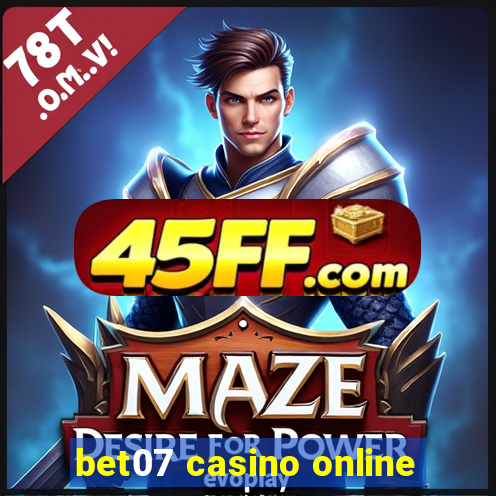 bet07 casino online